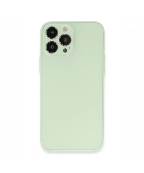Apple iPhone 13 Pro Max Kılıf Puma Silikon - Açık Yeşil