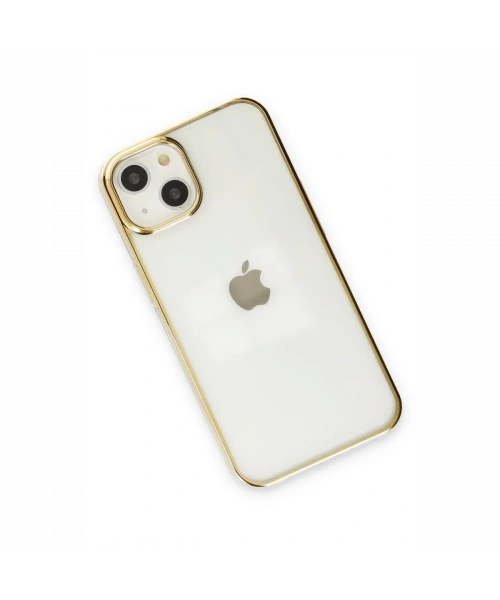 Apple iPhone 14 Plus Kılıf Element Silikon - Gold
