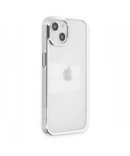 Apple iPhone 14 Plus Kılıf Element Silikon - Gümüş
