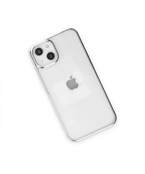 Apple iPhone 14 Plus Kılıf Element Silikon - Gümüş
