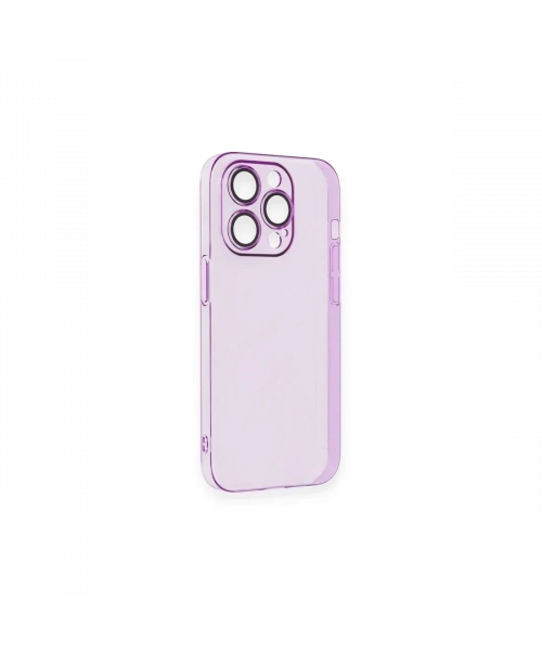 Apple iPhone 14 Pro Kılıf Armada Lensli Kapak - Mor