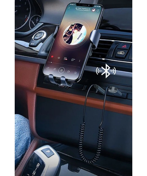 BiiShe® Araba için Bluetooth Aux Alıcısı Wireless Araç Kiti
