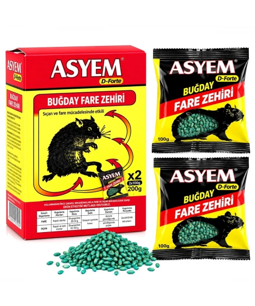 BUĞDAY FARE YEMİ ZEHİRİ 2X100=200GR (5468)