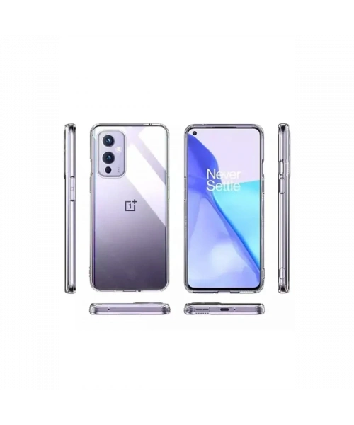 One Plus 9 Kılıf Lüx Şeffaf Silikon