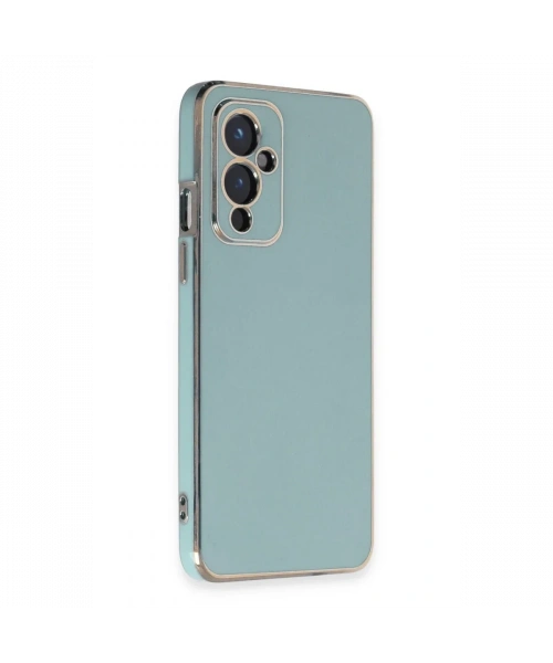 One Plus 9 Kılıf Volet Silikon - Açık Yeşil