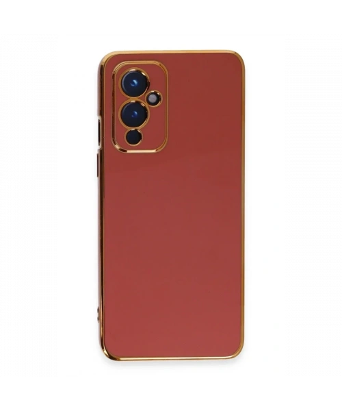 One Plus 9 Kılıf Volet Silikon - Kırmızı