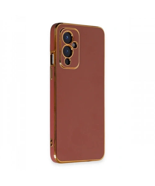 One Plus 9 Kılıf Volet Silikon - Kırmızı