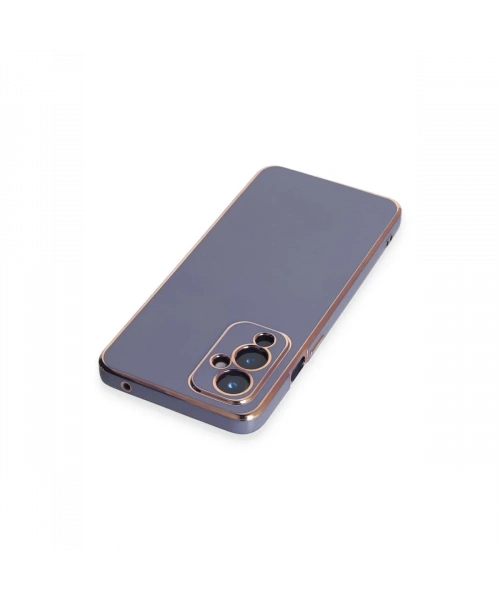 One Plus 9 Kılıf Volet Silikon - Mavi