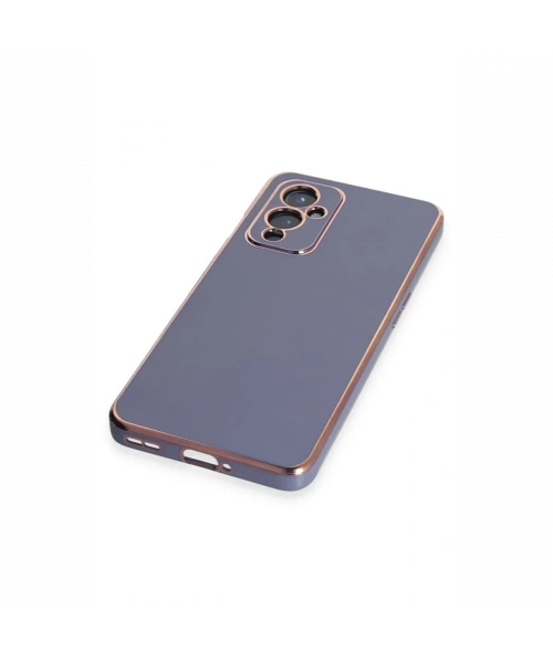 One Plus 9 Kılıf Volet Silikon - Mavi
