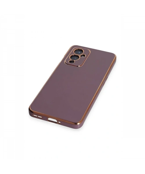 One Plus 9 Kılıf Volet Silikon - Mor