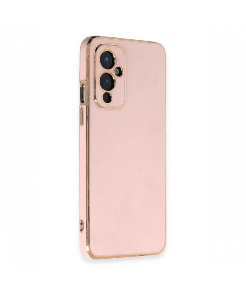 One Plus 9 Kılıf Volet Silikon - Pembe