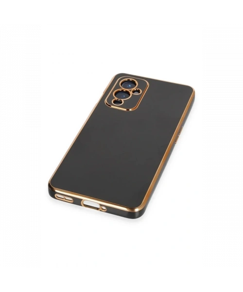 One Plus 9 Kılıf Volet Silikon - Siyah