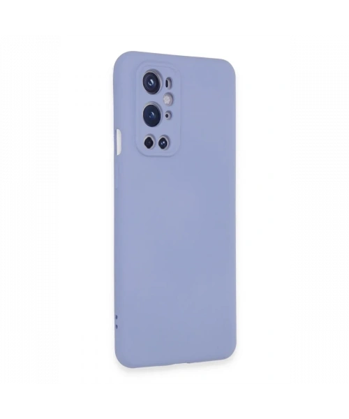 One Plus 9 Pro Kılıf Nano içi Kadife Silikon - Mavi
