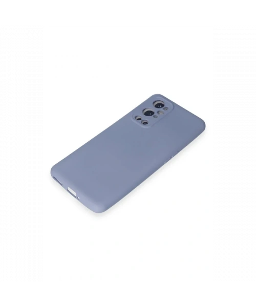 One Plus 9 Pro Kılıf Nano içi Kadife Silikon - Mor