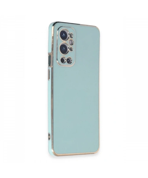 One Plus 9 Pro Kılıf Volet Silikon - Açık Yeşil