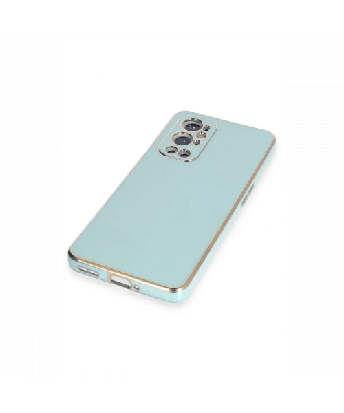 One Plus 9 Pro Kılıf Volet Silikon - Açık Yeşil