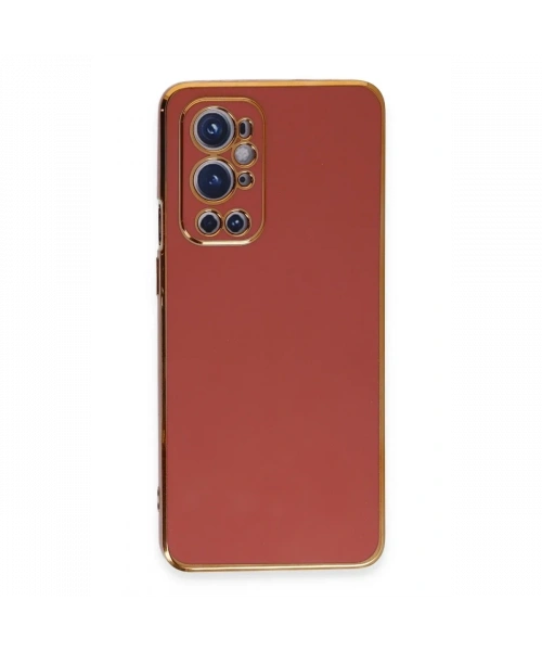 One Plus 9 Pro Kılıf Volet Silikon - Kırmızı
