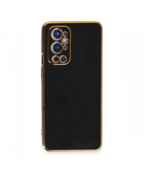 One Plus 9 Pro Kılıf Volet Silikon - Siyah