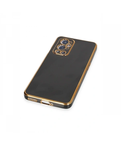 One Plus 9 Pro Kılıf Volet Silikon - Siyah