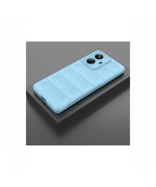 Realme 10 Pro 5G Kılıf Optimum Silikon - Sky Blue