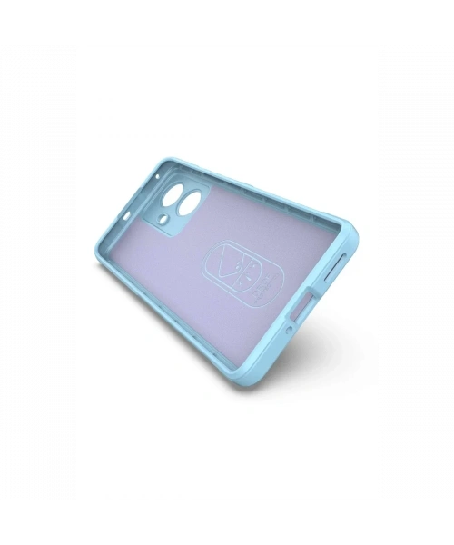 Realme 10 Pro 5G Kılıf Optimum Silikon - Sky Blue