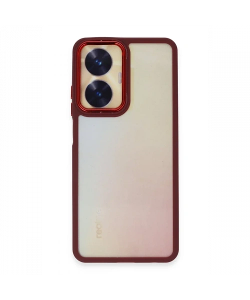 Realme C55 Kılıf Dora Kapak - Kırmızı