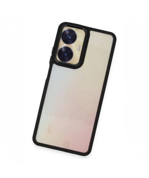 Realme C55 Kılıf Dora Kapak - Siyah