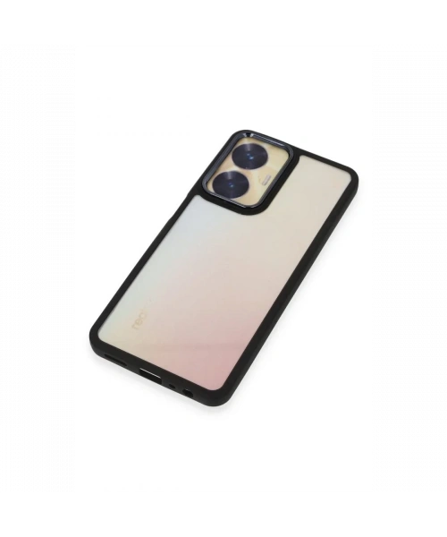 Realme C55 Kılıf Dora Kapak - Siyah