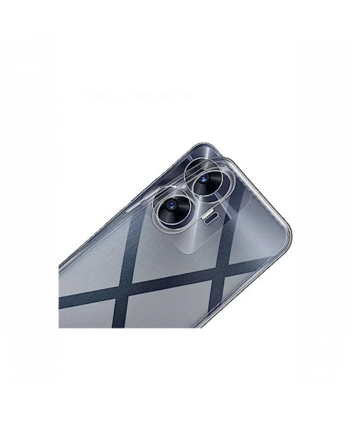 Realme C55 Kılıf Lüx Şeffaf Silikon