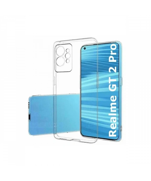 Realme GT2 Pro 5G Kılıf Lüx Şeffaf Silikon