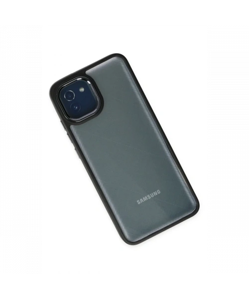Samsung Galaxy A03 Kılıf Dora Kapak - Siyah