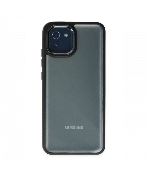 Samsung Galaxy A03 Kılıf Dora Kapak - Siyah