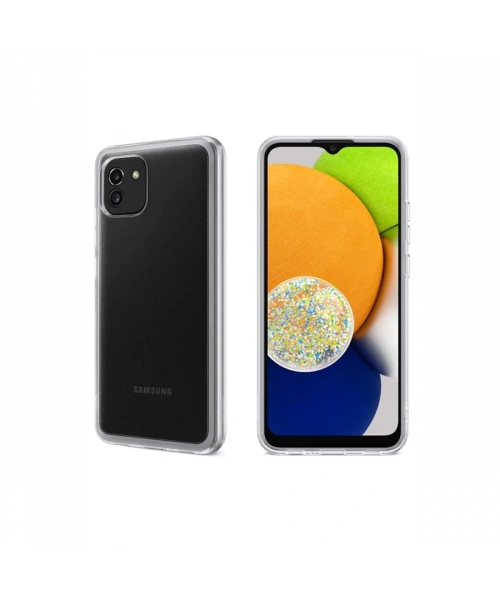 Samsung Galaxy A03 Kılıf Lüx Şeffaf Silikon