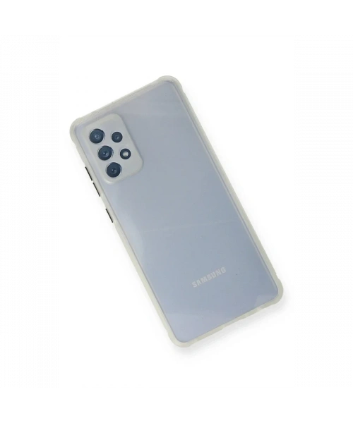 Samsung Galaxy A72 Kılıf Miami Şeffaf Silikon - Şeffaf