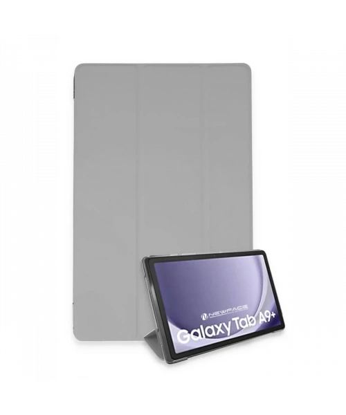 Samsung Galaxy Tab A9 Plus Kılıf Tablet Smart Kılıf - Gri
