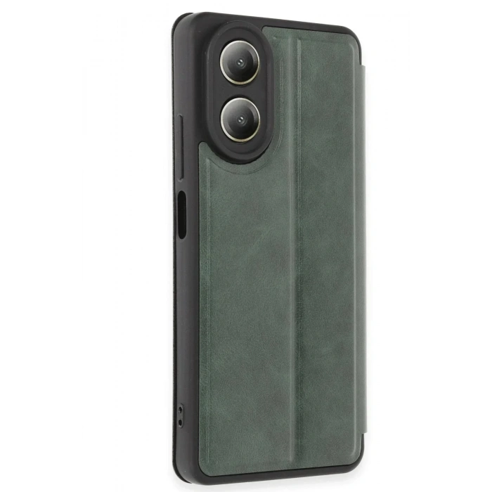Mey İthalat®   A38 Kılıf Flip Cover - Koyu Yeşil