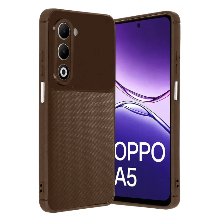 Mey İthalat®   A5 4G Auto Focus Karbon Kapak - Kahverengi