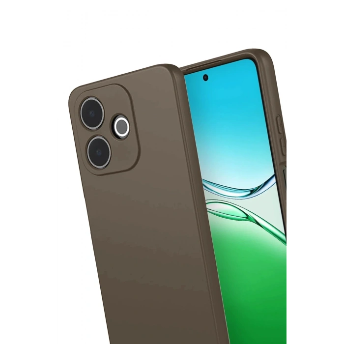 Mey İthalat®   A5 Pro 4G First Silikon - Kahverengi