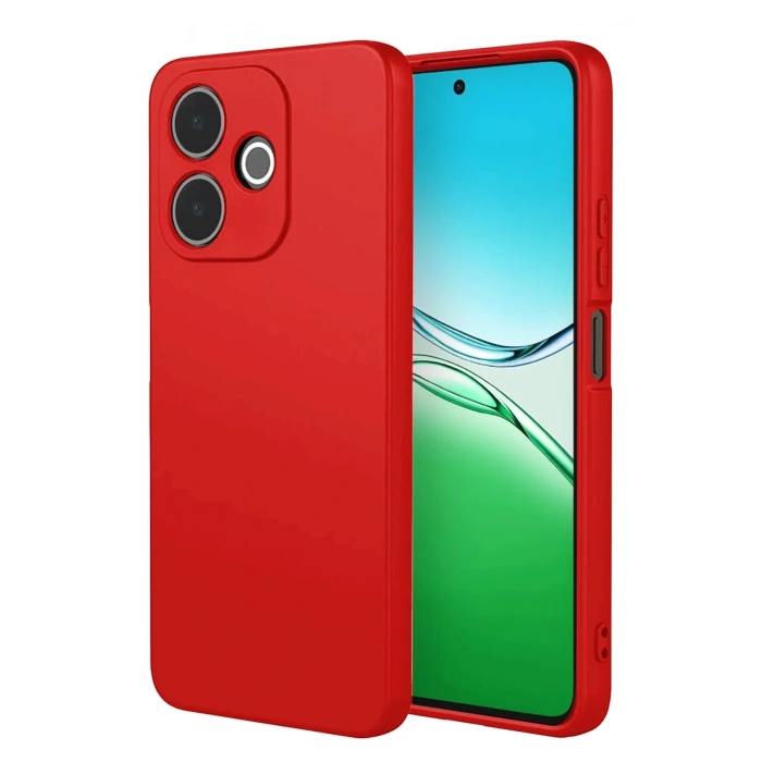 Mey İthalat®   A5 Pro 4G First Silikon - Kırmızı
