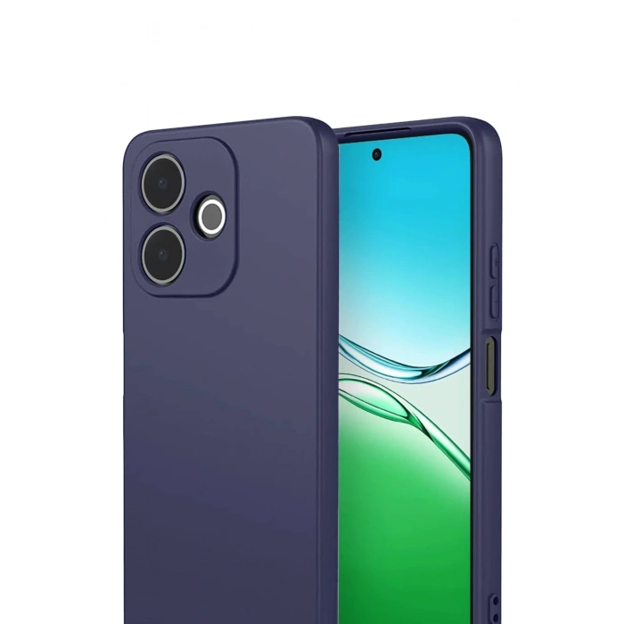 Mey İthalat®   A5 Pro 4G First Silikon - Lacivert