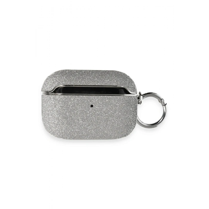 Mey İthalat®  Airpods 3 (3.nesil) Spell Simli Kılıf - Gümüş