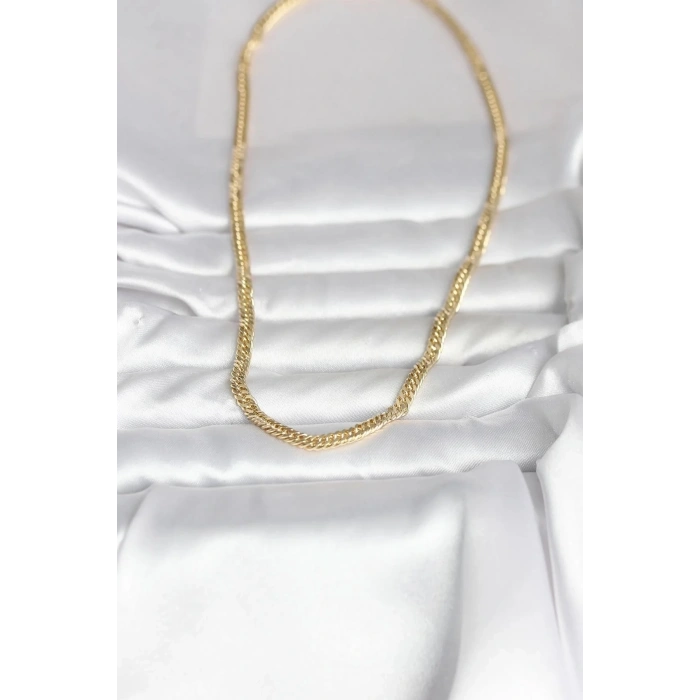 Mey İthalat® CM 14K Gold Renk Zincir Model 45 cm Kadın Kolye