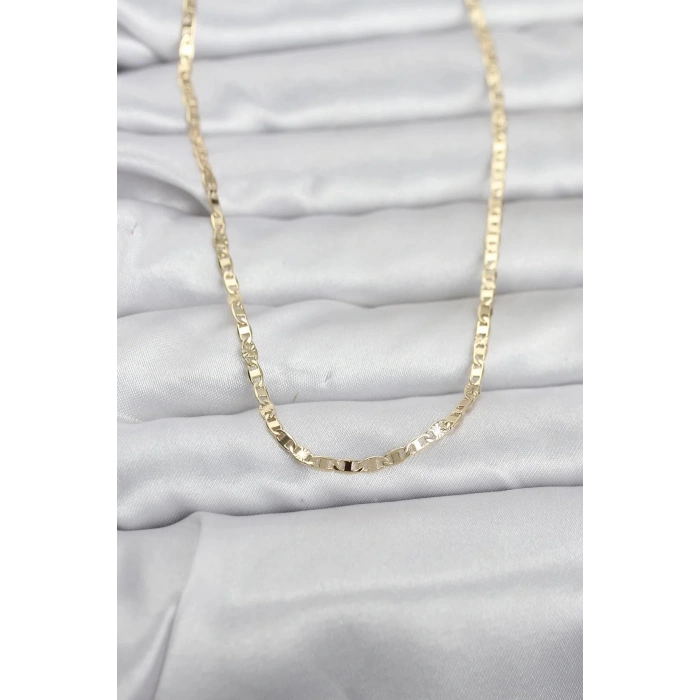 Mey İthalat® CM 14K Gold Renk Zincir Model 60 cm Kadın Kolye