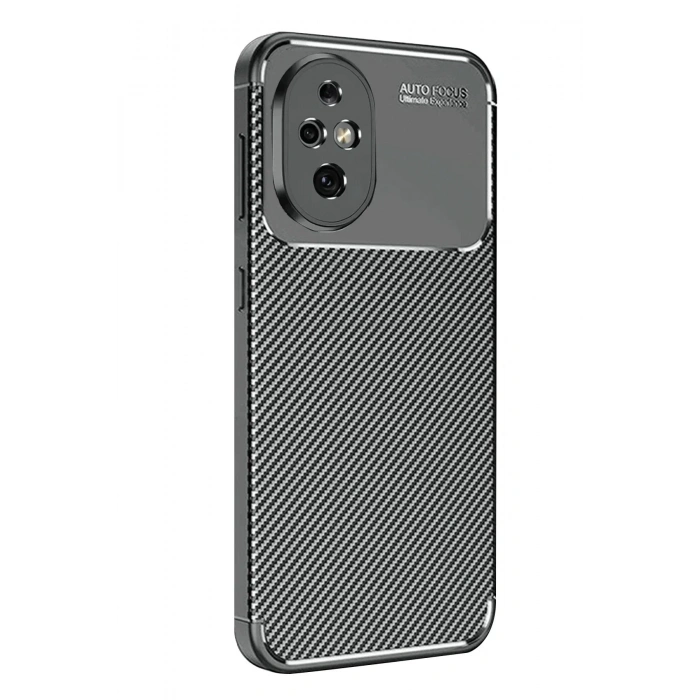 Mey İthalat®  Honor 200 Kılıf Auto Focus Karbon Kapak - Siyah