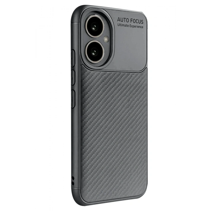 Mey İthalat®  Honor 400 Kılıf Auto Focus Karbon Kapak - Gri