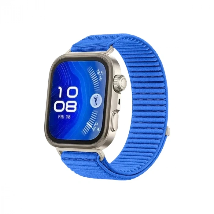 Mey İthalat®  Huawei Fit 4 Braid Kordon - Mavi