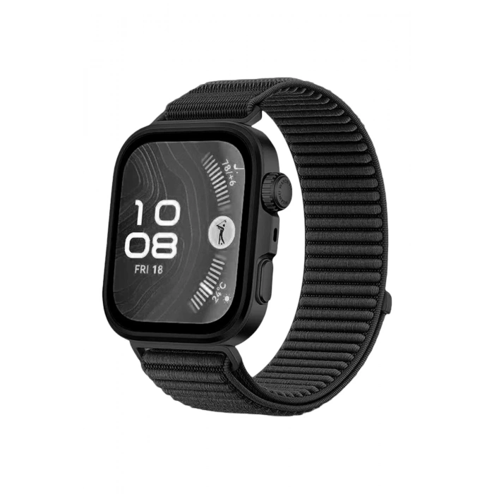 Mey İthalat®  Huawei Fit 4 Braid Kordon - Siyah
