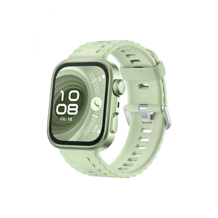 Mey İthalat®  Huawei Fit 4 Nova Silikon Kordon - Açık Yeşil