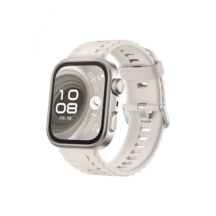 Mey İthalat®  Huawei Fit 4 Nova Silikon Kordon - Bej