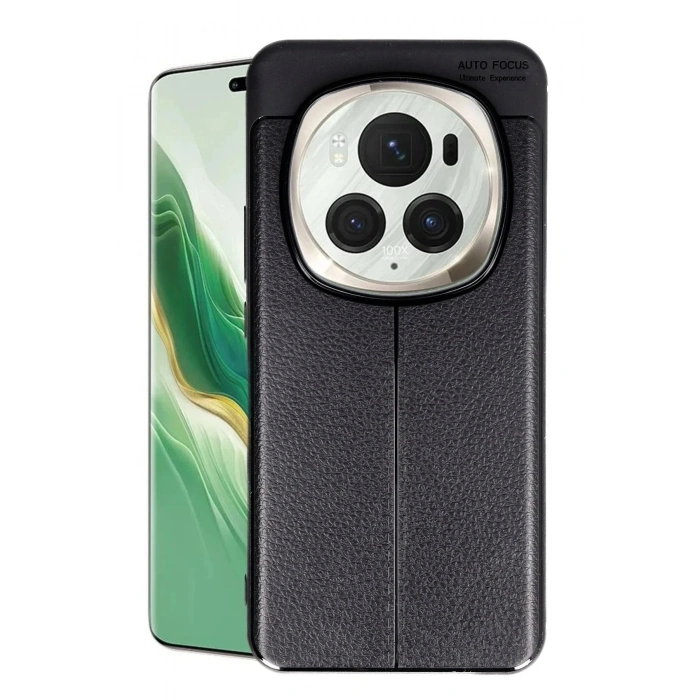 Mey İthalat®  Huawei Honor Magic 6 Pro Kılıf Auto Focus Kapak - Siyah